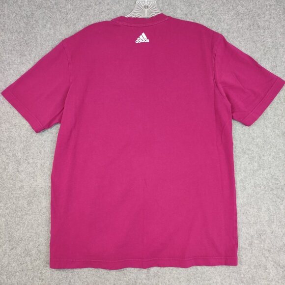 Adidas Shirt Mens Sz M Three Cats Purple Plum Graphic Tee Casual Street Oriental - Picture 4 of 10